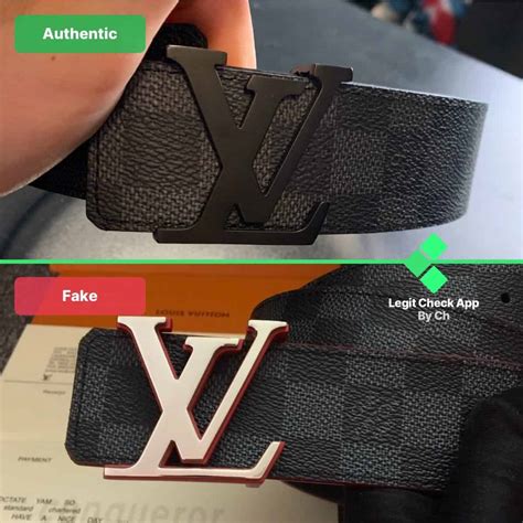 fake louis vuitton vs real belt|louis vuitton belt authenticity check.